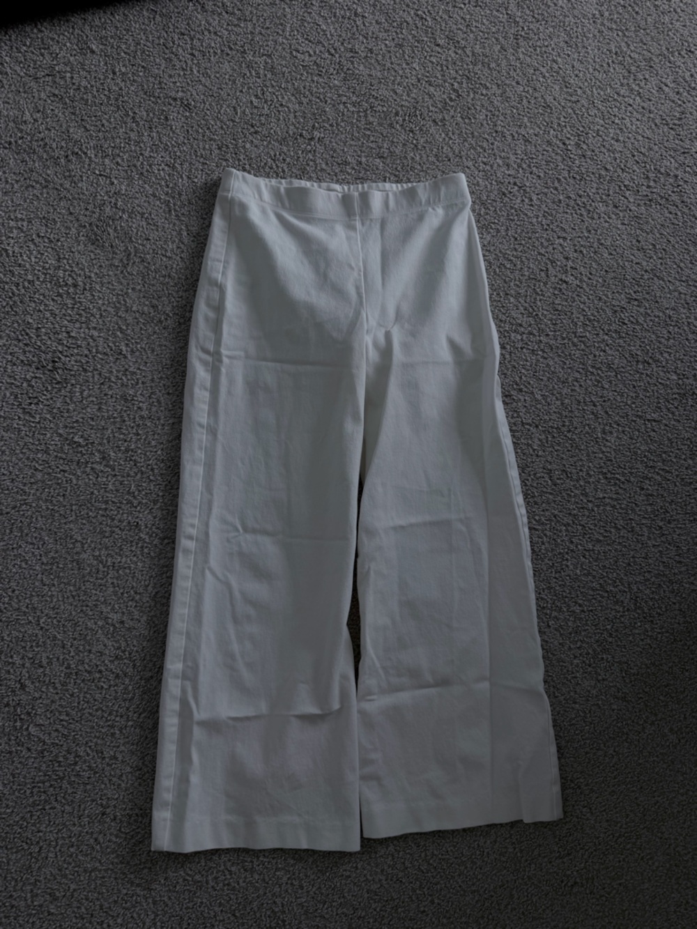 Fifteen Twenty White Wide-Leg Chinos